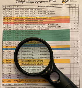 Suche auf der Website Worber Sportschützen